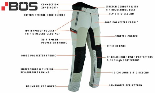 Motorradhose mesh sommerhose - mesh,