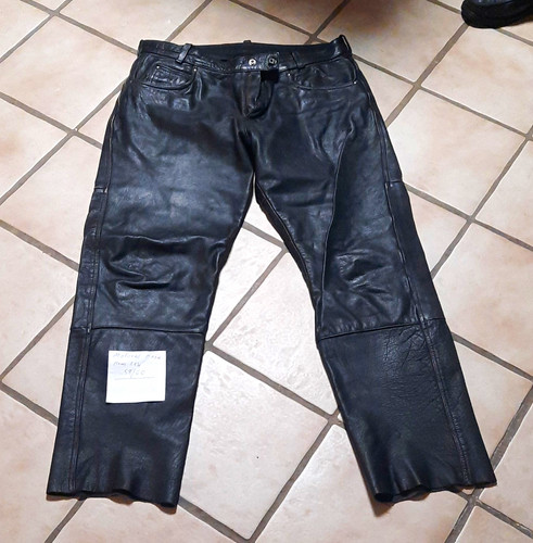 Lederhose motorrad schwarz - lederhose,